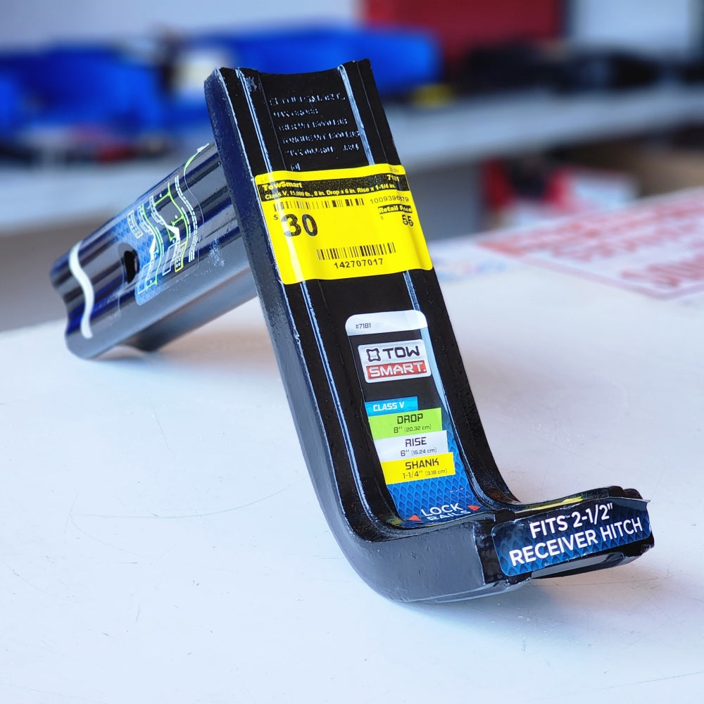 Class V, 15,000 lb, 8 in Drop X 6 in. Rise X 1-1/4 in. Class V, 15,000 lb, 8 in Drop X 6 in. Rise X 1-1/4 in.